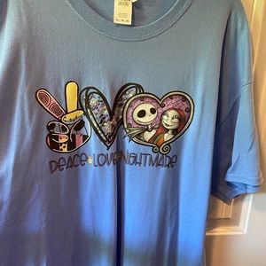 Peace*Love*Nightmare T-shirt Size XL